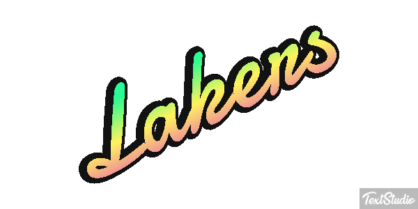 Lakers Text effect