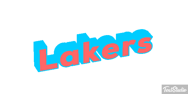 Lakers Text effect