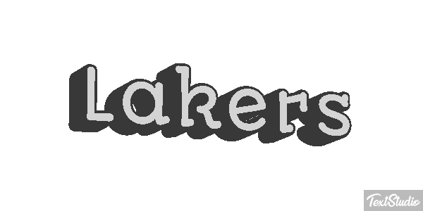 Lakers Text effect