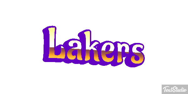 Lakers Text effect