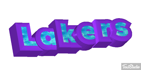 Lakers Text effect