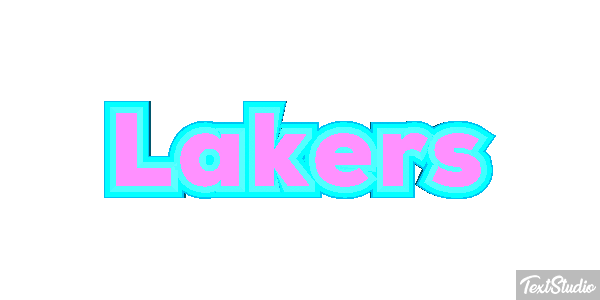 Lakers Text effect