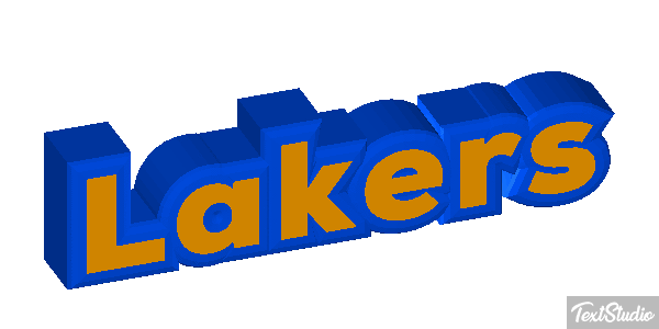 Lakers Text effect