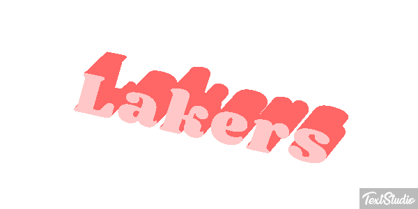 Lakers Text effect