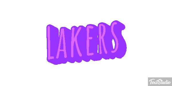 Lakers Text effect