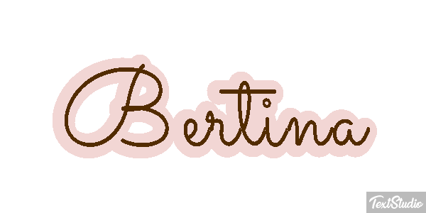 Bertina Texteffekt