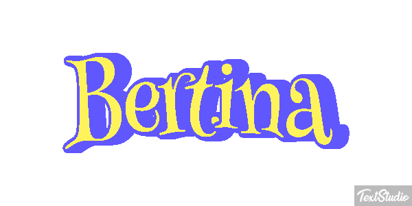 Bertina Texteffekt