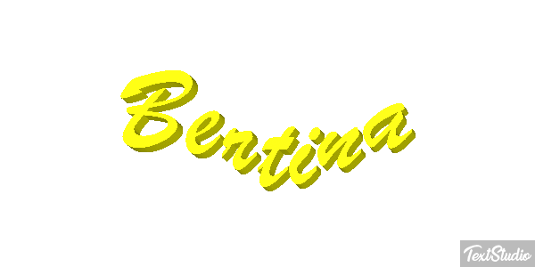 Bertina Texteffekt