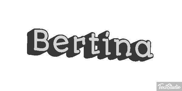 Bertina Texteffekt