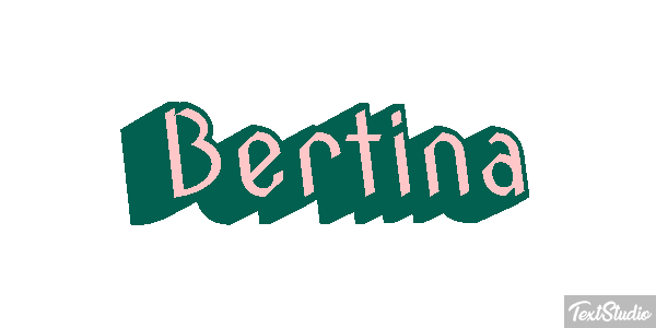 Bertina Texteffekt