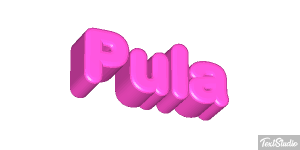 Pula Effetto testo