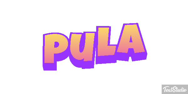 Pula Effetto testo
