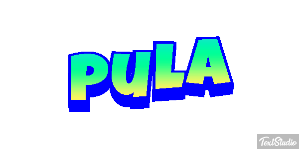 Pula Effetto testo