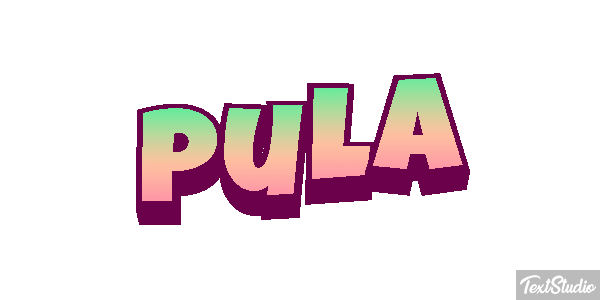 Pula Effetto testo