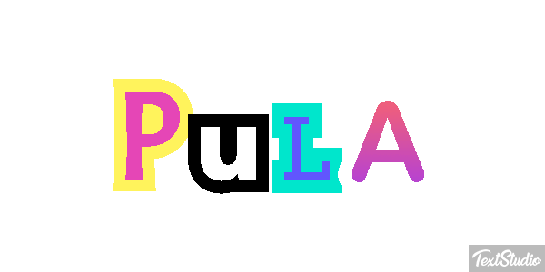 Pula Effetto testo