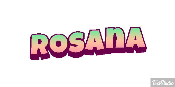 Rosana Efecto de texto