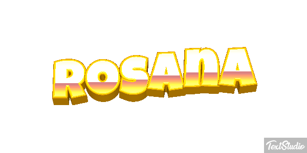 Rosana Efecto de texto