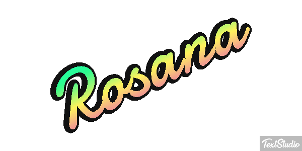 Rosana Efecto de texto