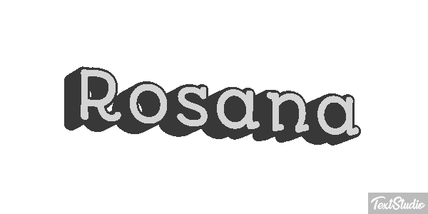 Rosana Efecto de texto