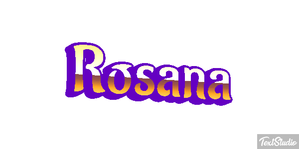 Rosana Efecto de texto