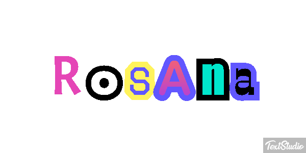 Rosana Efecto de texto