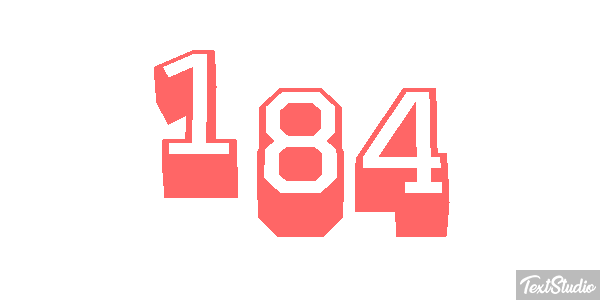 184 Texteffekt