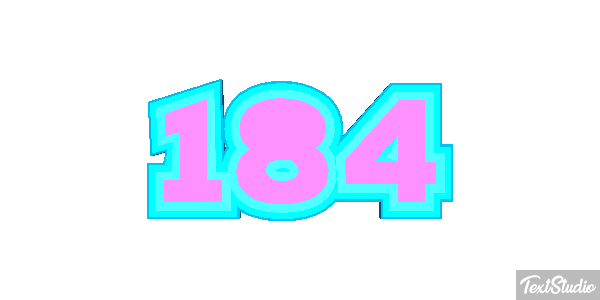 184 Texteffekt