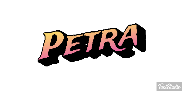 Petra Text effect