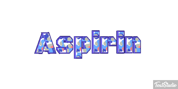 Aspirin Текстовый эффект