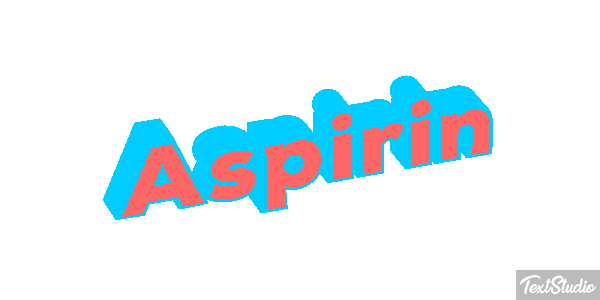 Aspirin Текстовый эффект