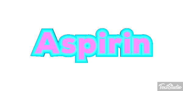 Aspirin Текстовый эффект