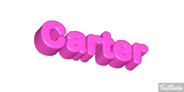 Carter Effetto testo