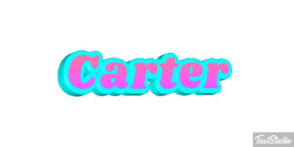 Carter Effetto testo