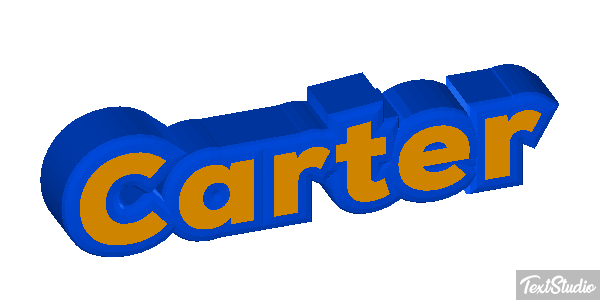 Carter Effetto testo