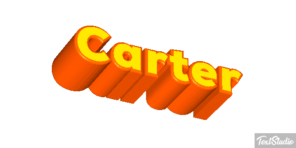 Carter Effetto testo