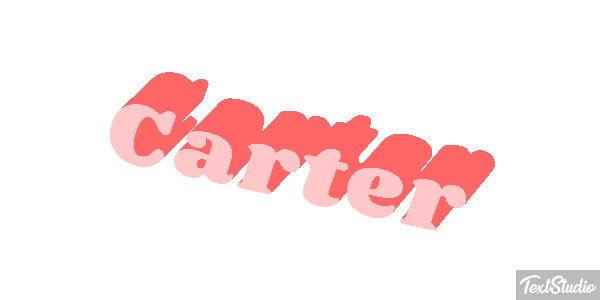 Carter Effetto testo