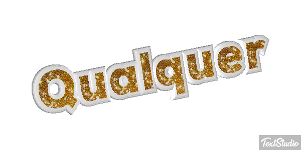 Qualquer Efeito do texto