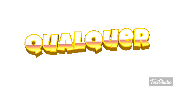 Qualquer Efeito do texto