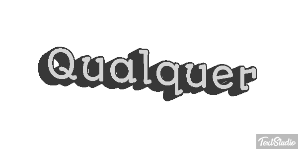 Qualquer Efeito do texto