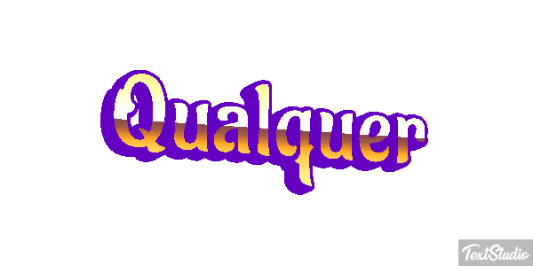 Qualquer Efeito do texto