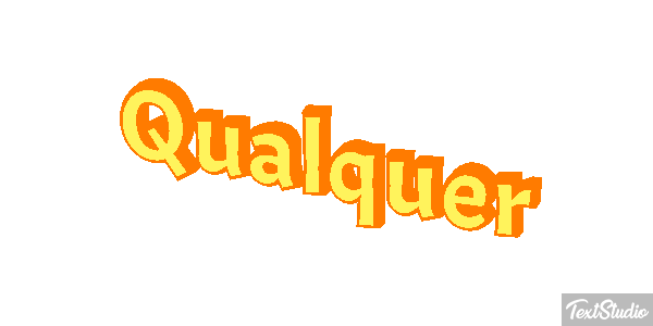Qualquer Efeito do texto