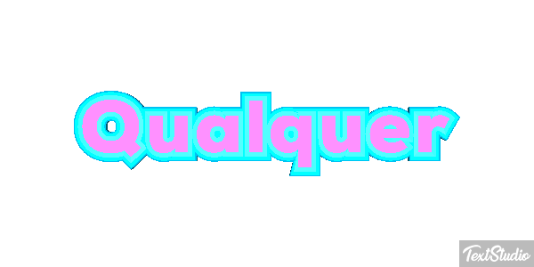 Qualquer Efeito do texto