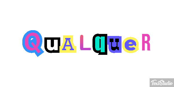 Qualquer Efeito do texto