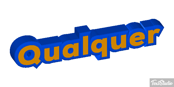 Qualquer Efeito do texto