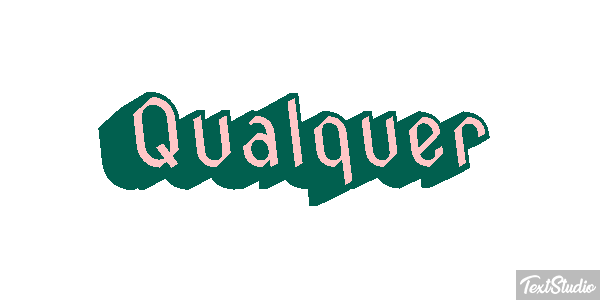 Qualquer Efeito do texto