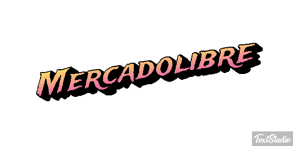 Mercadolibre Efeito do texto