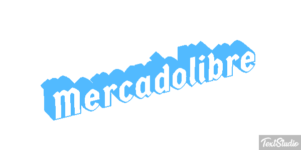 Mercadolibre Efeito do texto