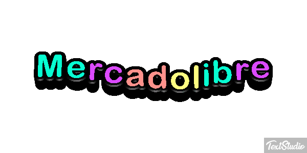 Mercadolibre Efeito do texto