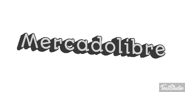 Mercadolibre Efeito do texto