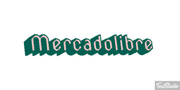 Mercadolibre Efeito do texto